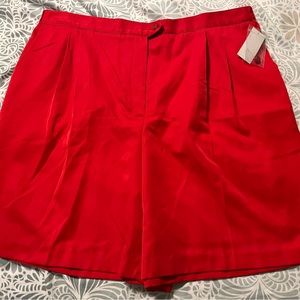 Red Coral Bay Golf Plus Shorts.  Size:  22W